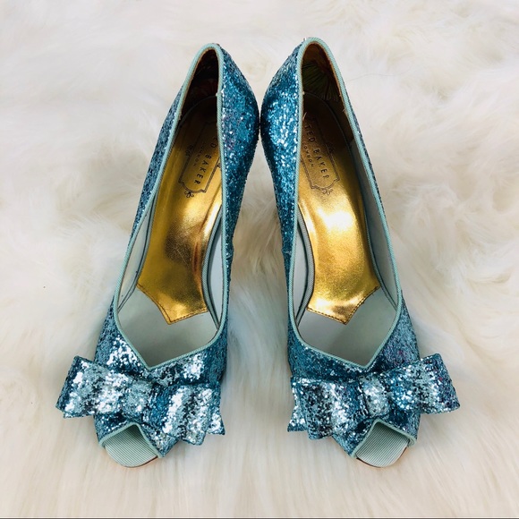 ted baker glitter heels